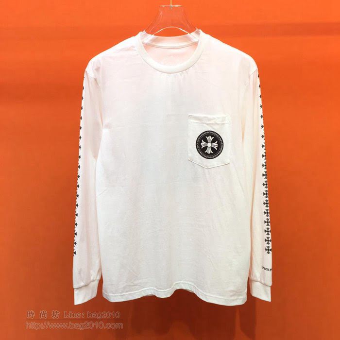 ChromeHearts男裝 19/20FW新款 最高品質 克羅心圓領衛衣 男士秋季打底衣 男士秋季新款單品  tzy2306